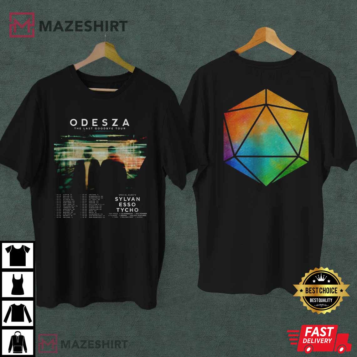 The Last Goodbye Tour 2022 Odesza Gift For Fans T-Shirt