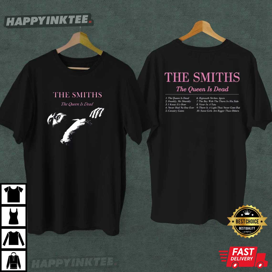 The Queen Is Dead The Smiths Tracklist Best T-Shirt