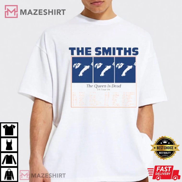 The Smiths The Queen Is Dead US Tour Gift T-Shirt