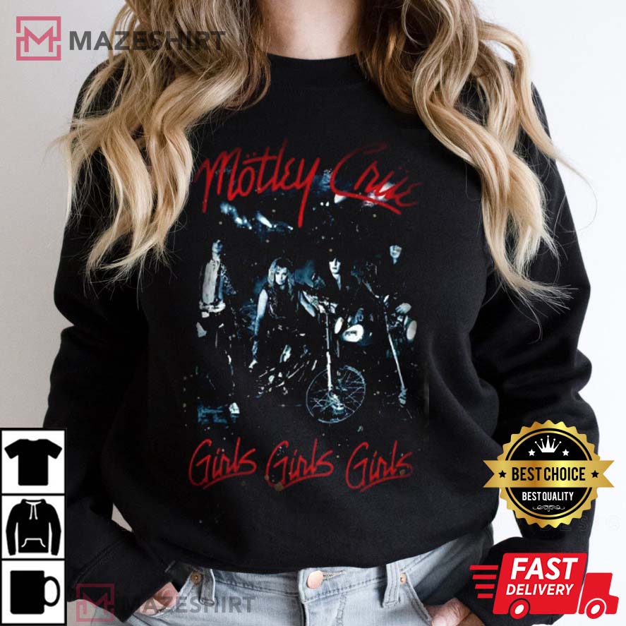 The Stadium Tour Motley Crue Def Leppard Poison Joan Jett T-Shirt