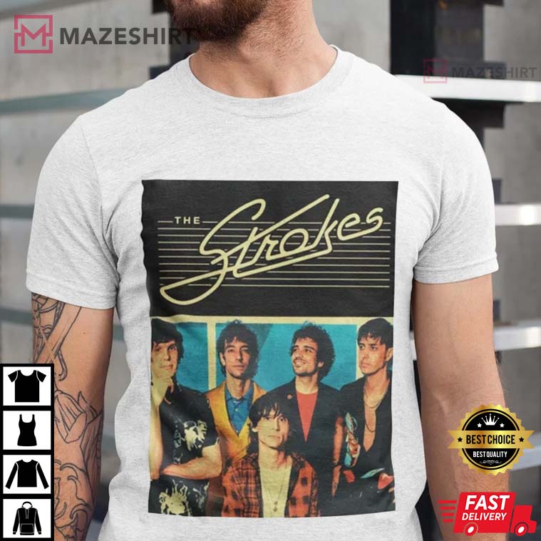 The Strokes Rock Band Fan Gifts T-Shirt