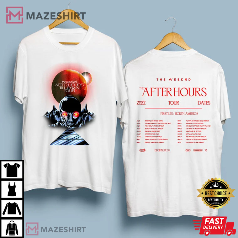 The Weeknd After Hour Tour 2022 Best T-Shirt