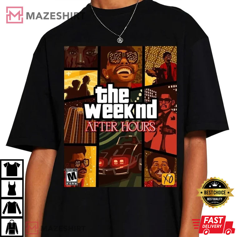 The Weeknd After Hours Merch Gift For Fans T-Shirt