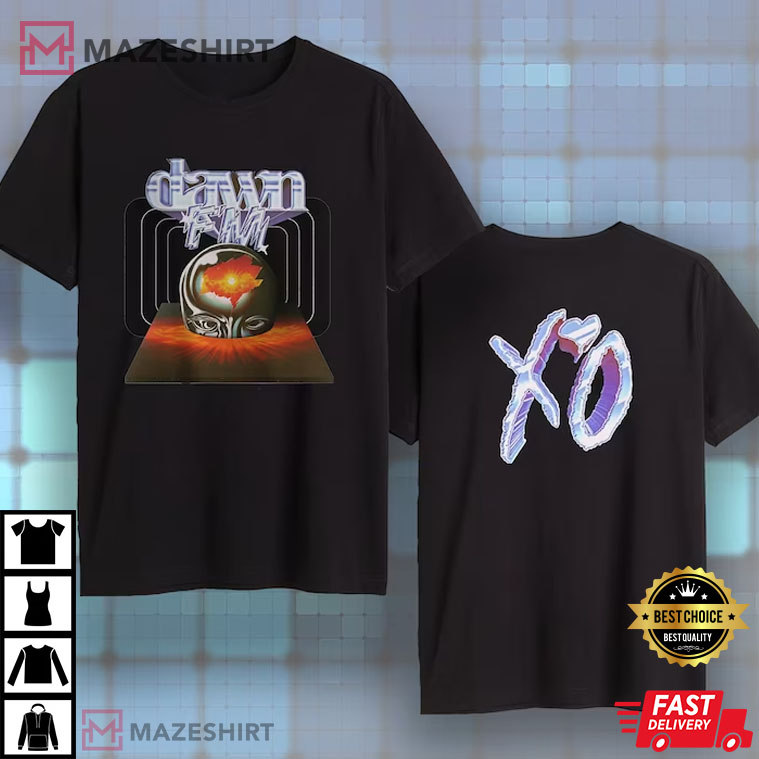 The Weeknd Dawn FM XO Gift T-Shirt