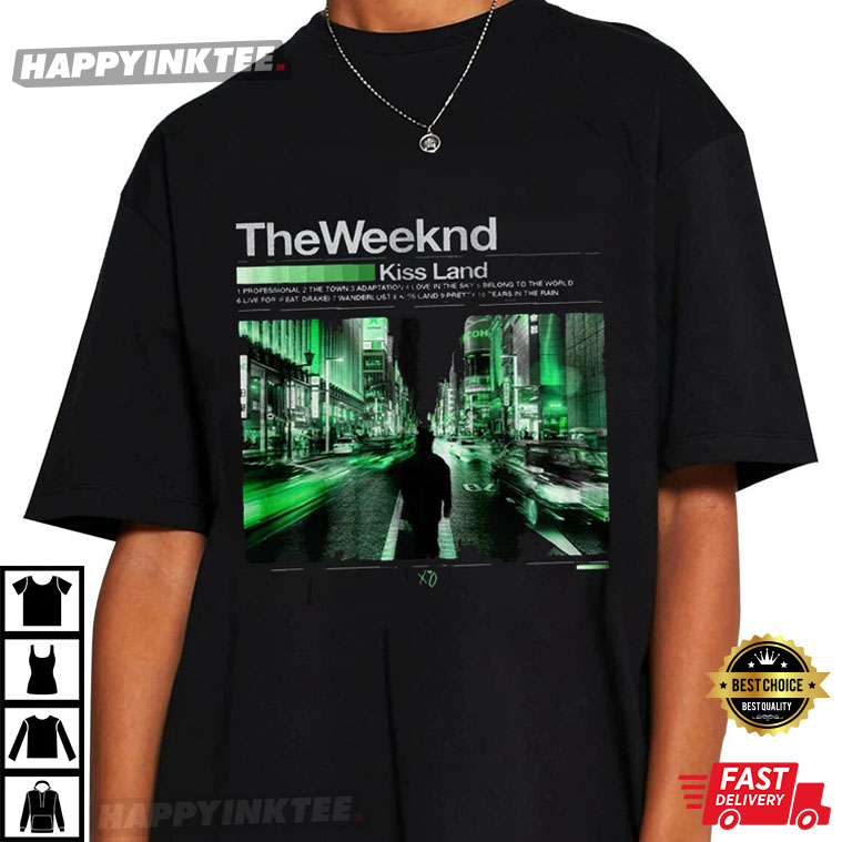 The Weeknd Kiss Land Album Gift For Fan T-Shirt