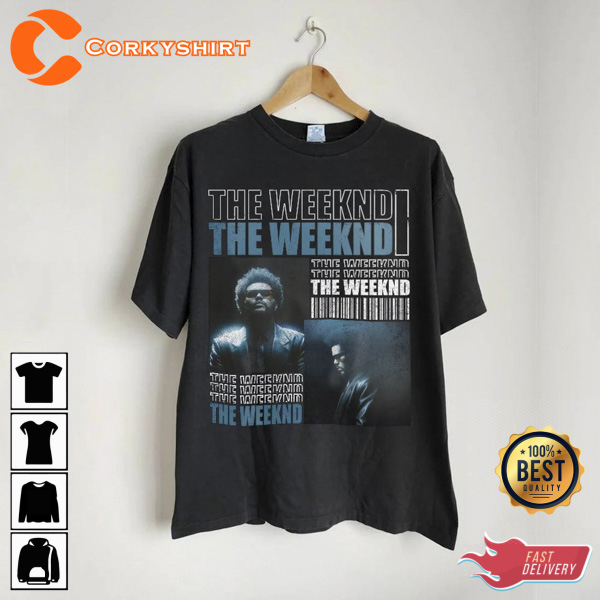 The Weeknd T-shirts - The Weeknd 90s Vintage Unisex Retro T-shirt