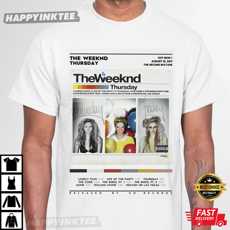 The Weeknd Thursday Album Gift For Fan T-Shirt