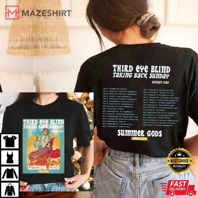 Third Eye Blind Summer Gods Tour 2022 T-Shirt