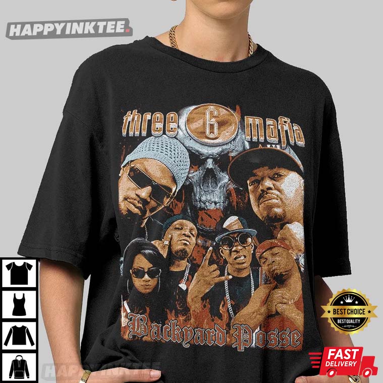 Three 6 Mafia Live By Yo Rep Gift T-Shirt