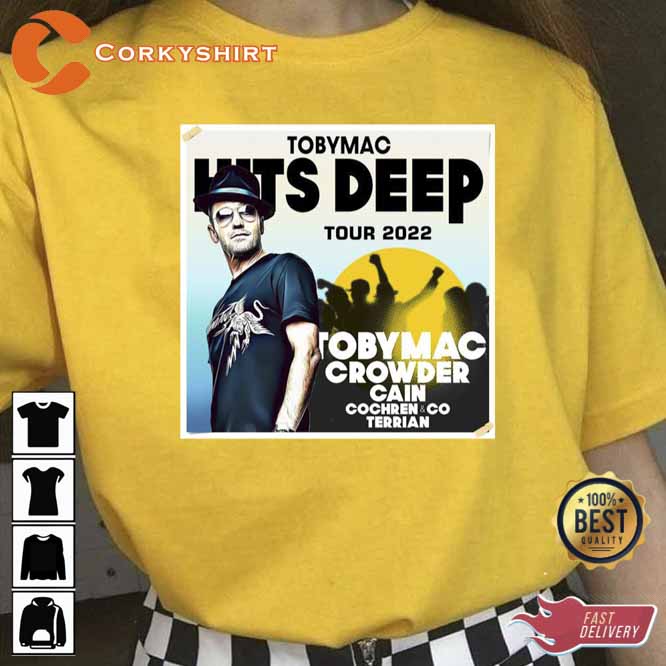 Tobymac Crowder Cain Hits Deep Tour Unisex T-Shirt