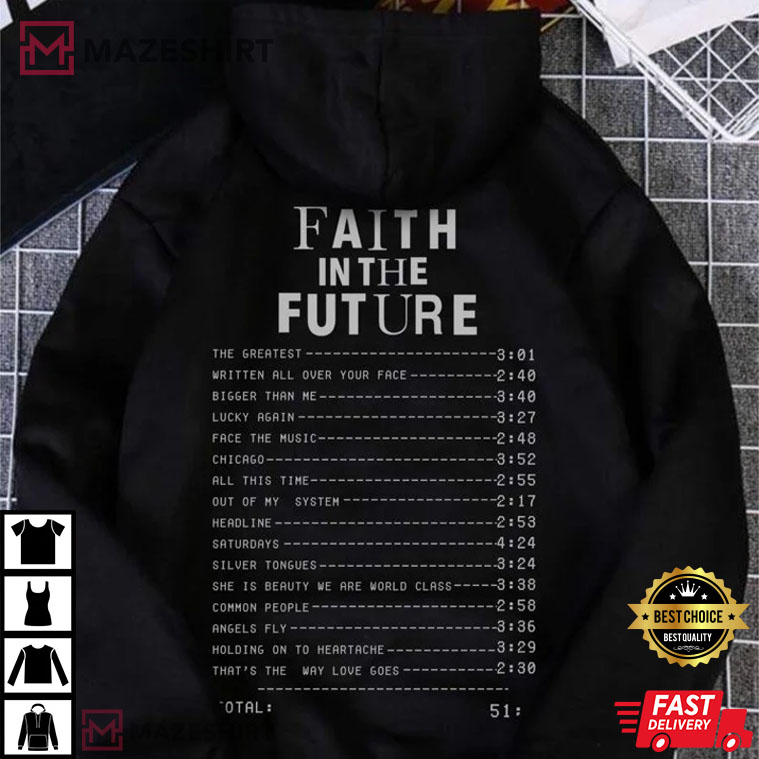 Tracklist Faith In The Failure T-shirt