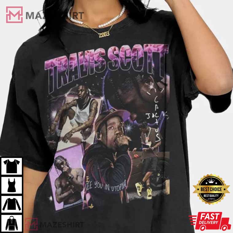 Travis Scott 90s Inspired Vintage T-Shirt