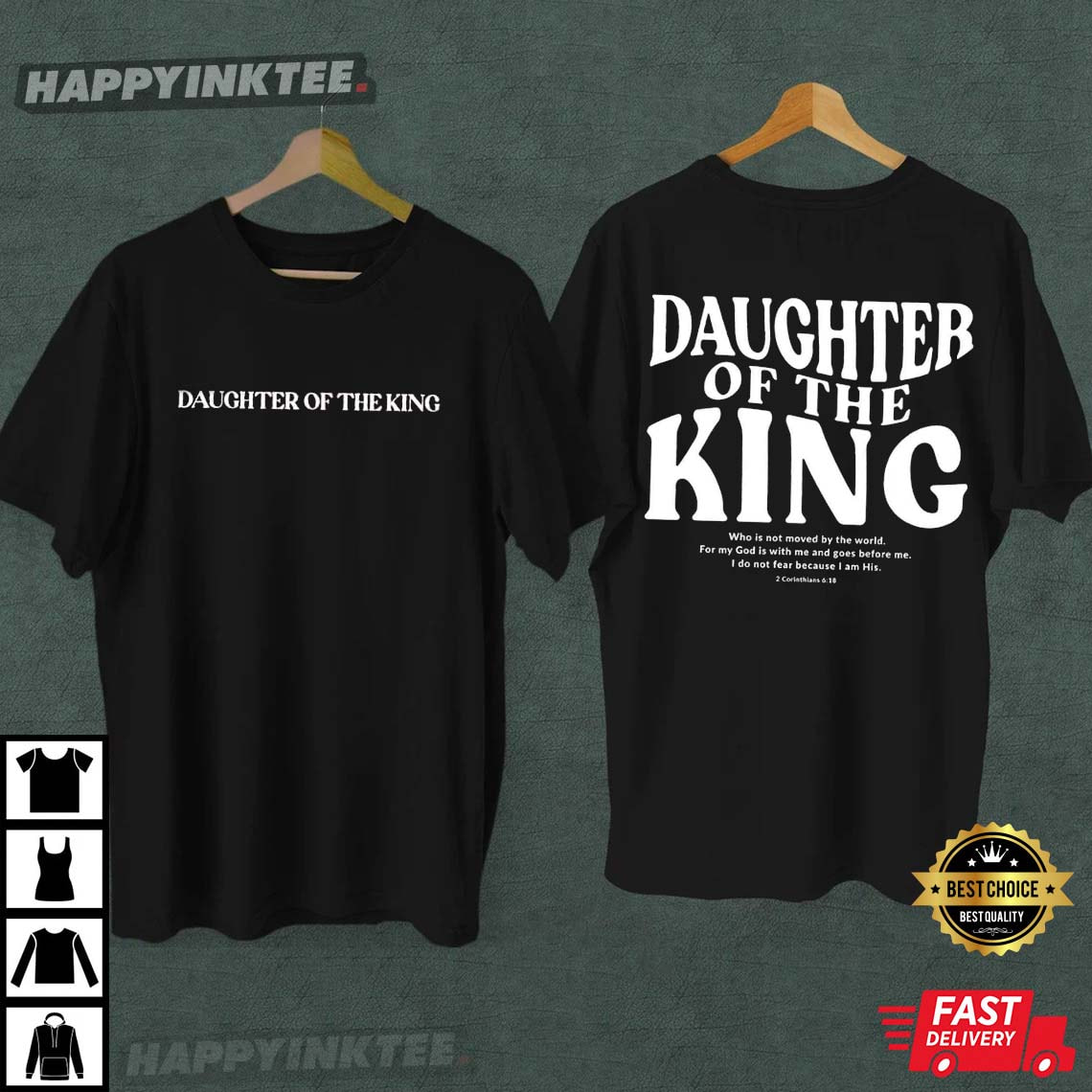 Tricia Brock Daughter Of The King T-Shirt - Bring Your Ideas, Thoughts And Imaginations Into Reality Today