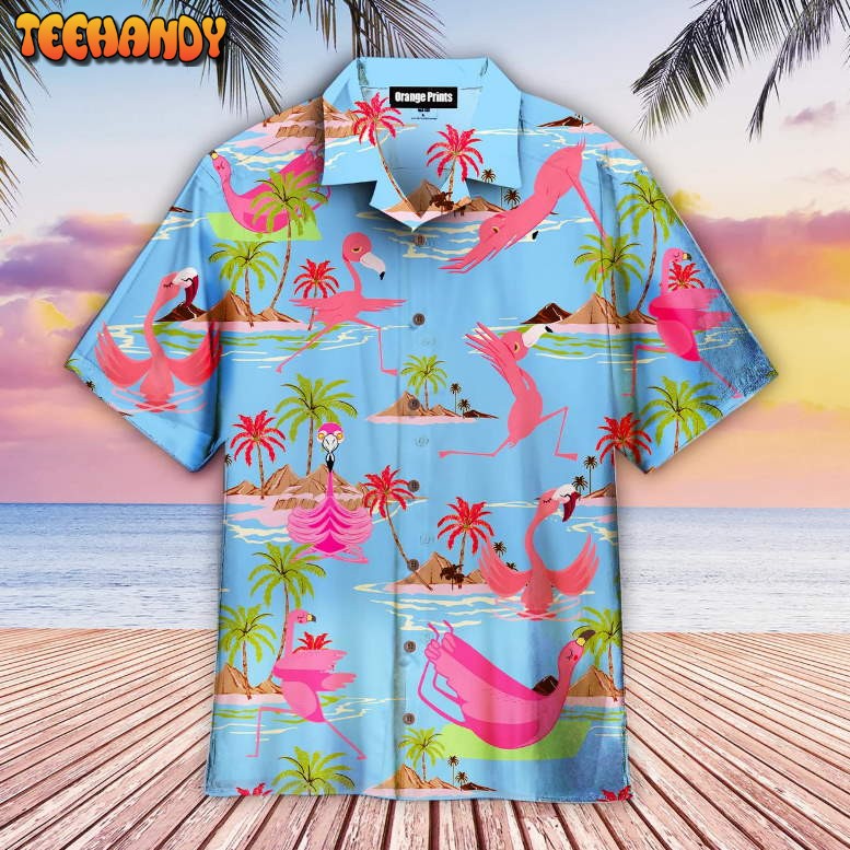 Flamingo Hawaii Shirt -  UK