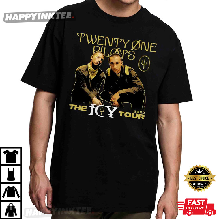 Twenty One Pilots 2022 The ICY Concert Tour T-Shirt