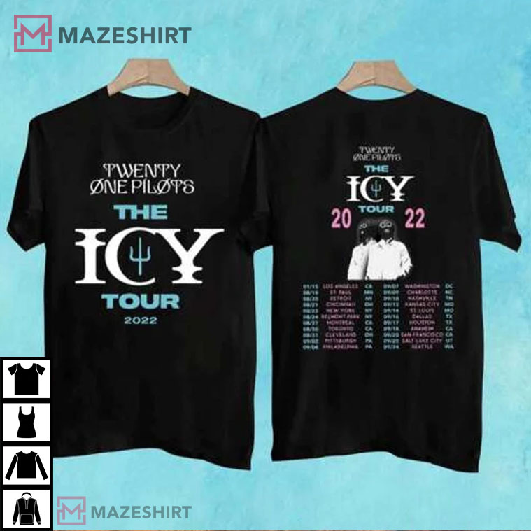 Twenty One Pilots Icy Tour Best T-Shirt