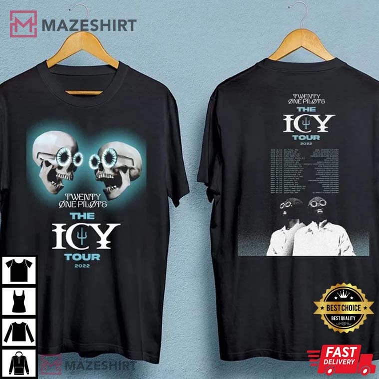 Twenty One Pilots The Icy Tour 2022 Best T-Shirt