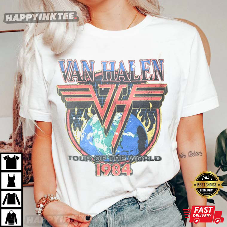 Van Halen Rock Band 1984 T-Shirt