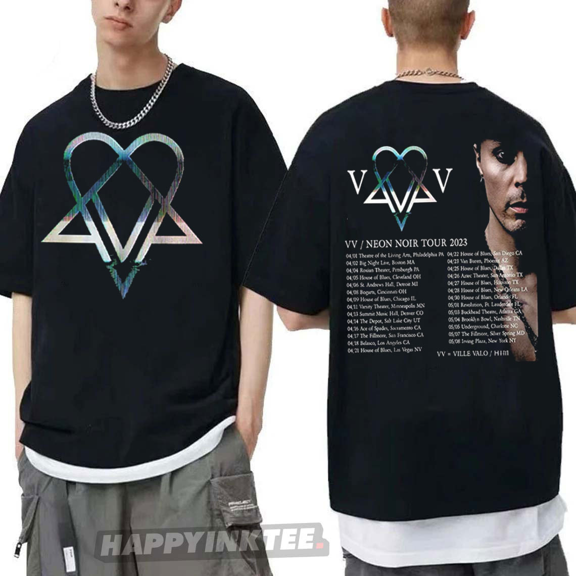 Ville Valo Tour Music Festival 2023 Tour Fan Gift T-Shirt - Bring Your Ideas, Thoughts And Imaginations Into Reality Today