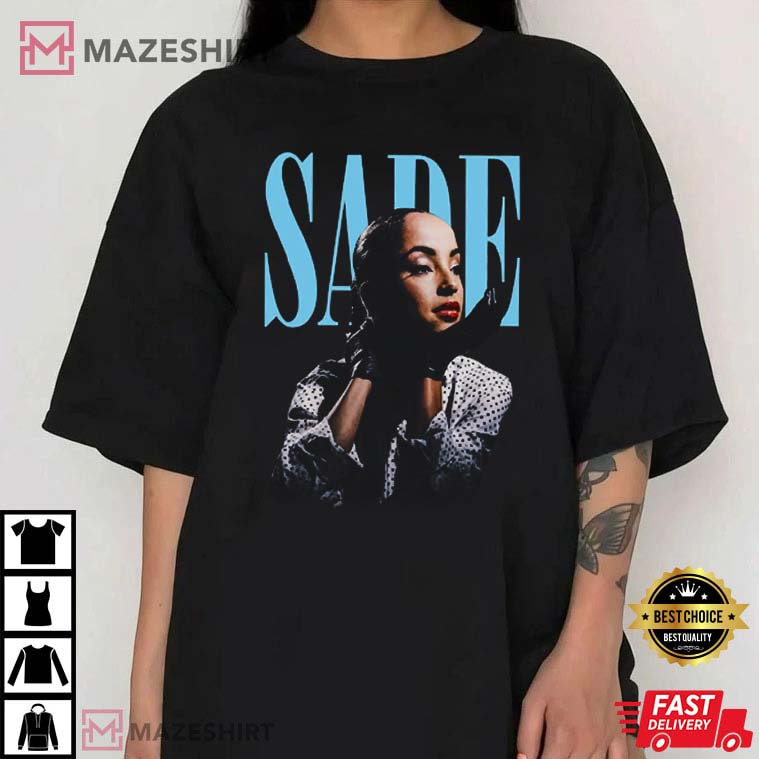 Vintage 80s Diamond Sade Fan Gifts T-Shirt