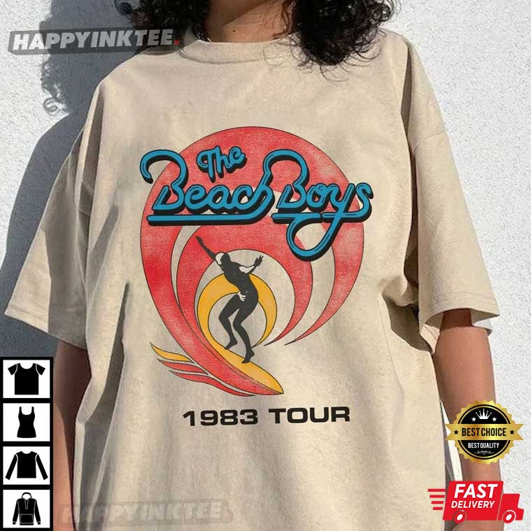 Vintage 80s The Beach Boys 1983 Tour Band T-Shirt - Bring Your