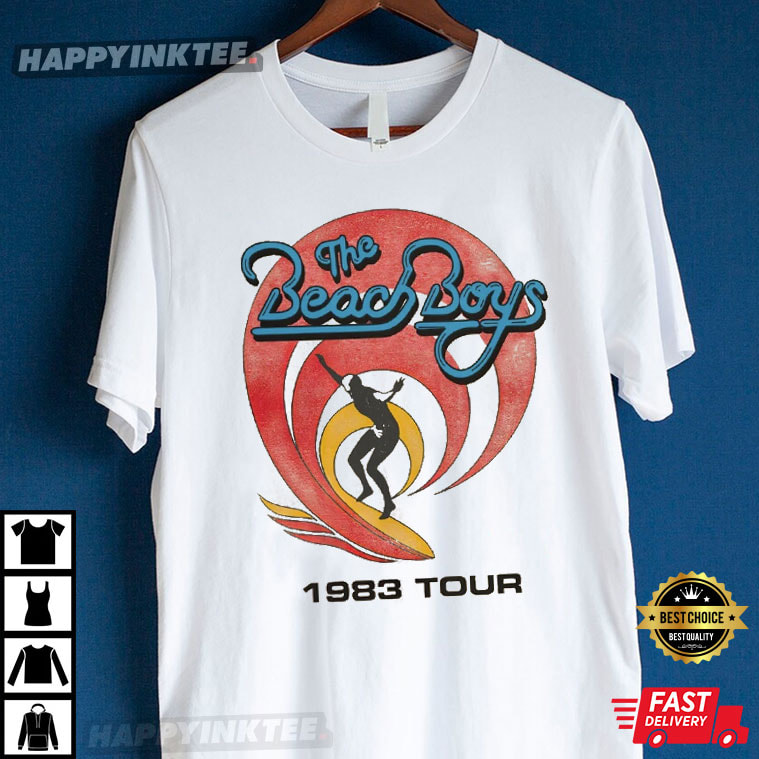 Vintage 80s The Beach Boys 1983 Tour Band T-Shirt - Bring Your