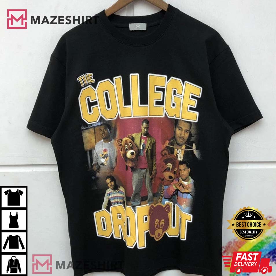 Vintage Kanye West College Dropout, Gift For Fan Best T-Shirt