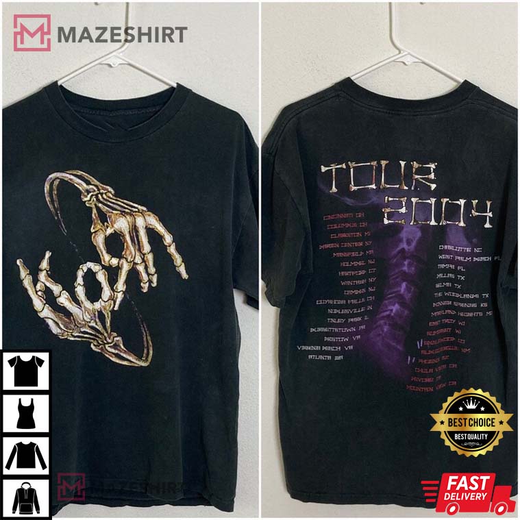 Vintage Korn 2004 Tour Graphic Best T-Shirt