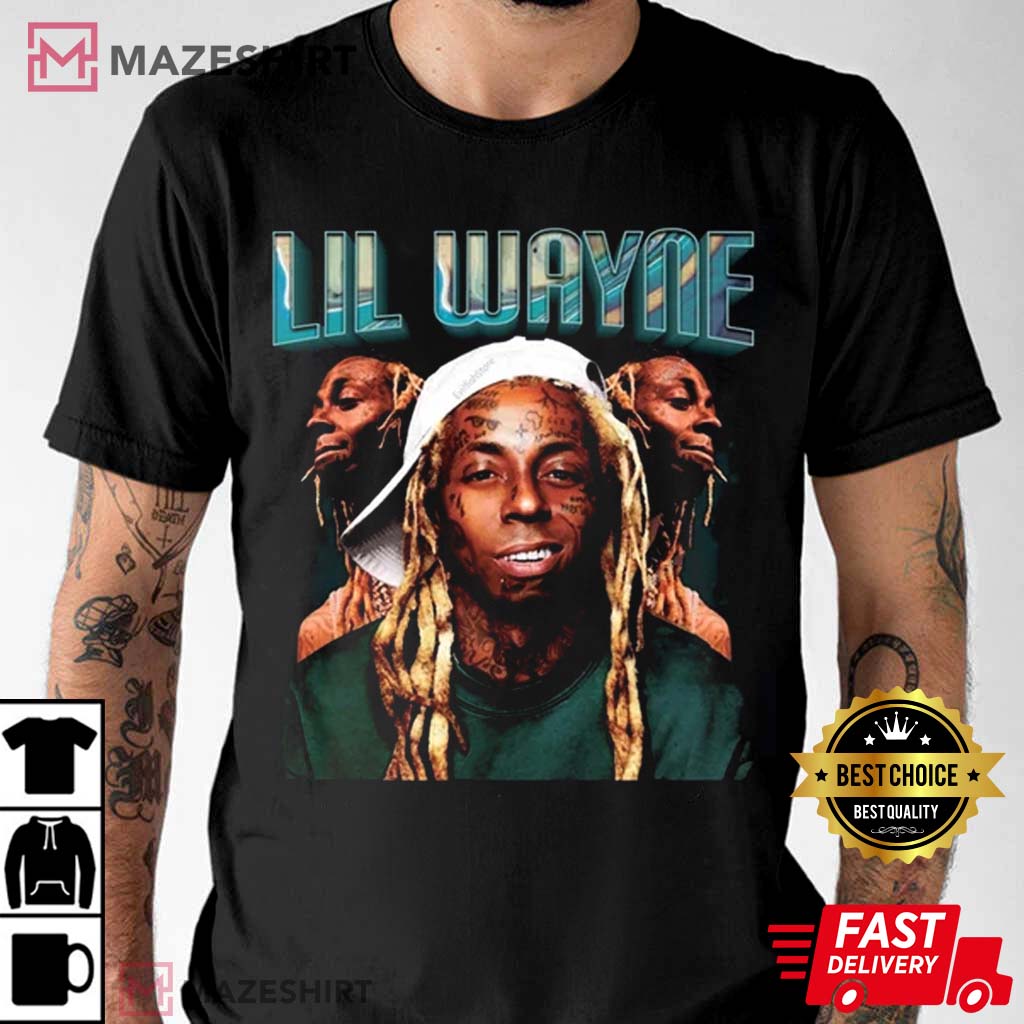 Vintage Lil Wayne Bootleg 90s Gift For Fan Shirt