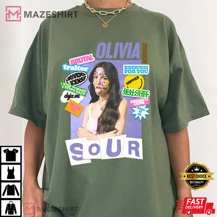 Vintage Olivia Rodrigo Gift For Fan Trending T-Shirt