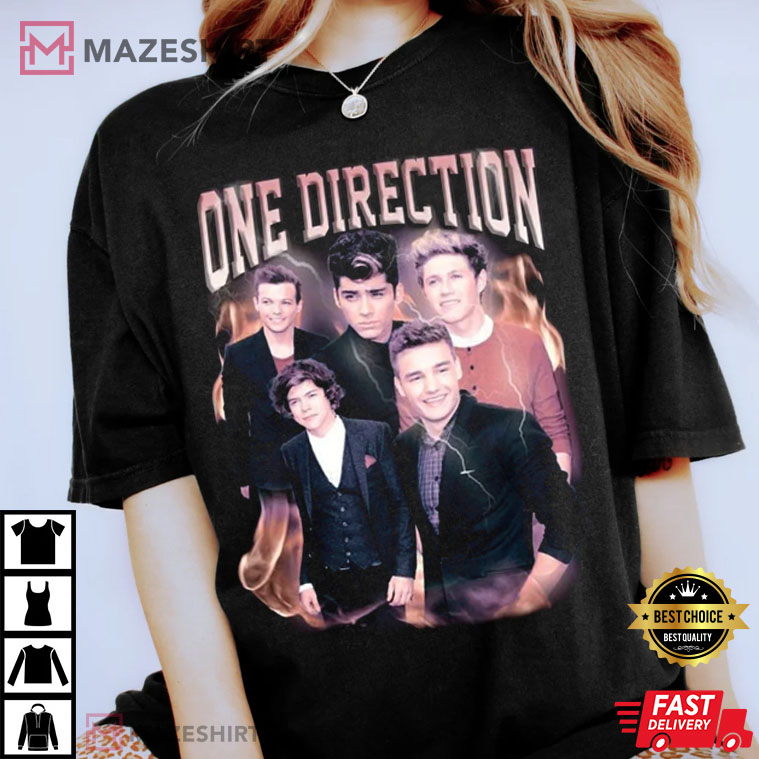 Vintage One Direction Gift For Fan T-Shirt