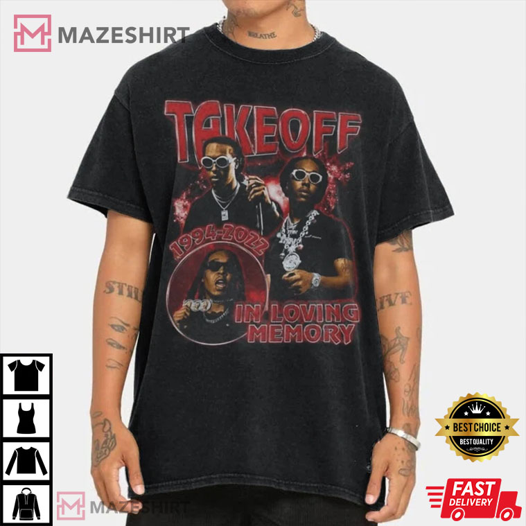 Vintage RIP Takeoff Rapper Best T-Shirt