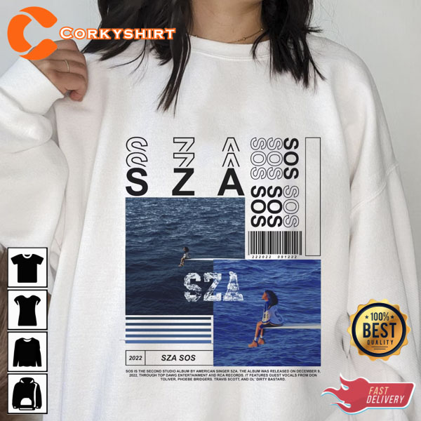 SZA S.O.S Tour 2023 T shirt, Vintage SZA Shirt, Sza Merch, Graphic Tee