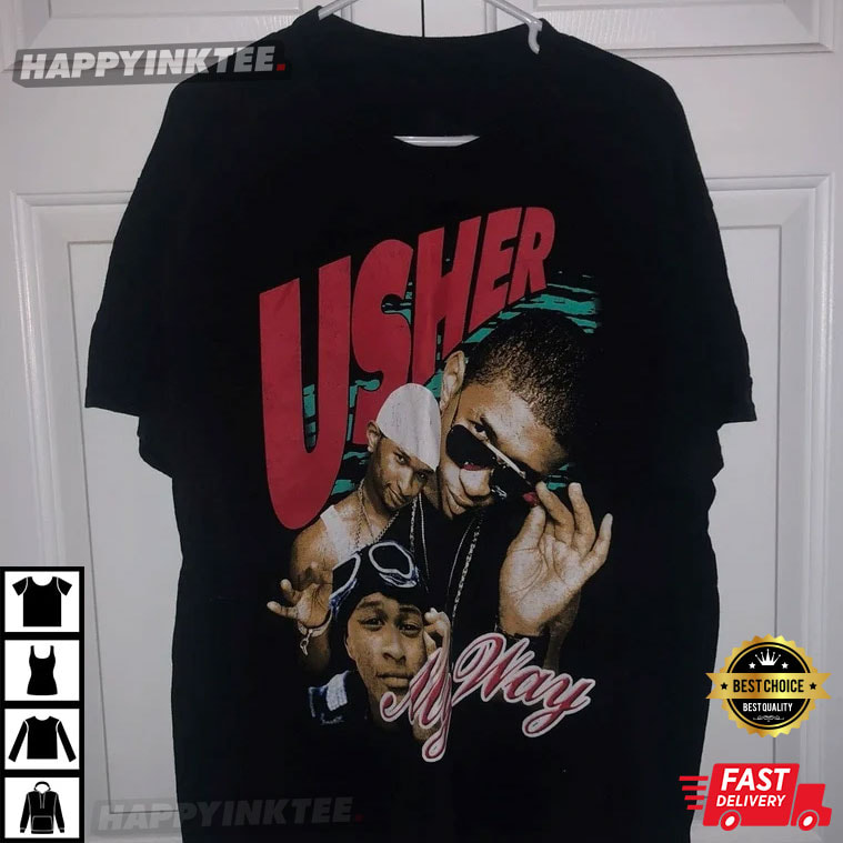 Vintage Usher My Way Fan Gift T-shirt