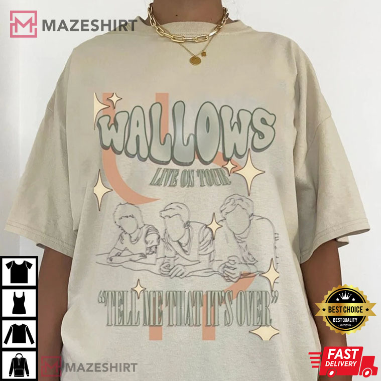 Vintage Wallows Simplistic Live On Tour 2022 Best T-Shirt