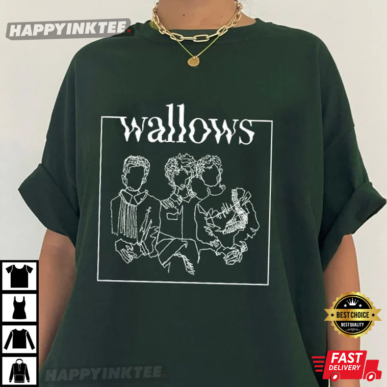 Vintage Wallows Simplistic Live On Tour 2022 T-Shirt