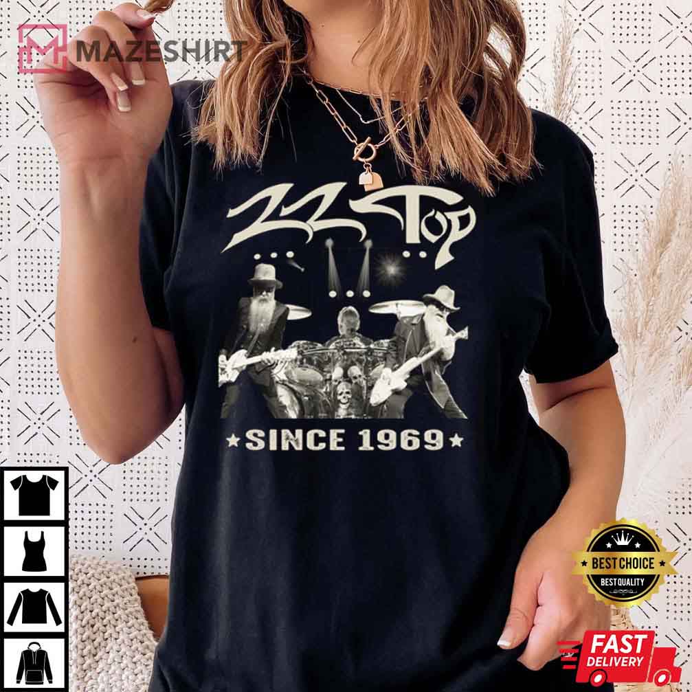 Vintage ZZ Top Since 1969 Gift T-Shirt