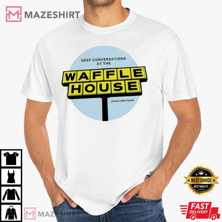 Waffle House Jonas Brothers Love Music The Album 2023 T-shirt