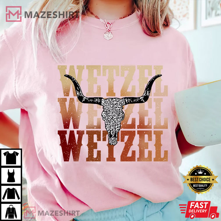 Wetzel Country Music Concert Fan Gift T- Shirt