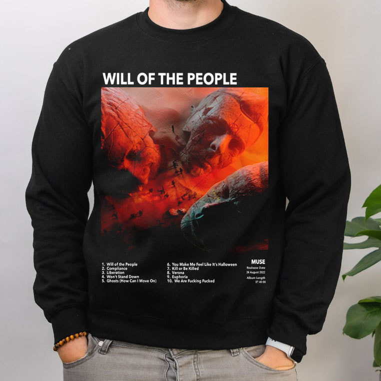 Will Of The People Muse Retro Music Album T-Shirt