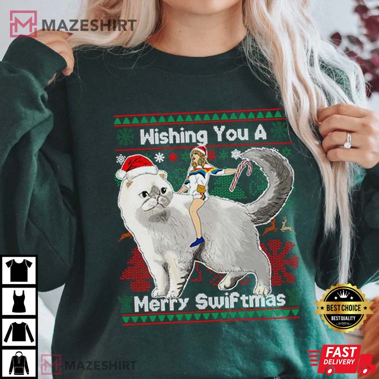 Wishing You Have A Merry Swiftmas Taylor Swift T-Shirt