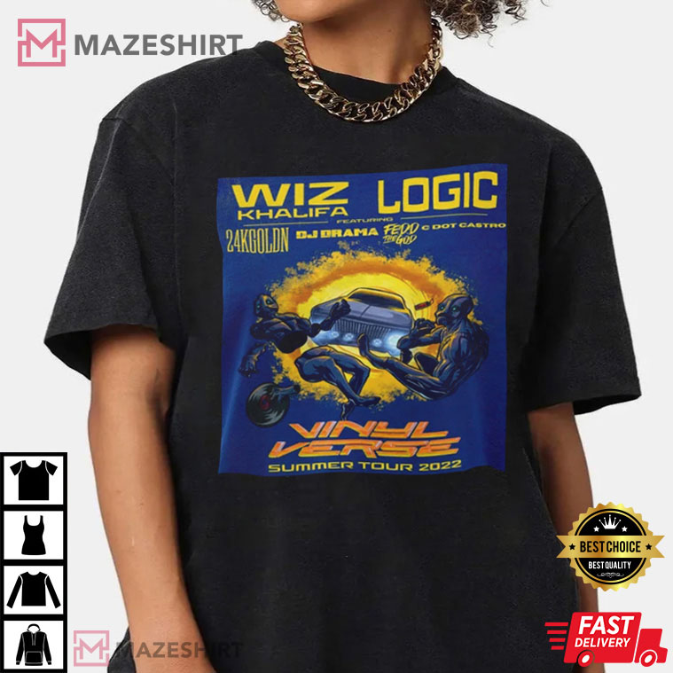 Wiz Khalifa Logic 2022 Tour Gift For Fan T-Shirt