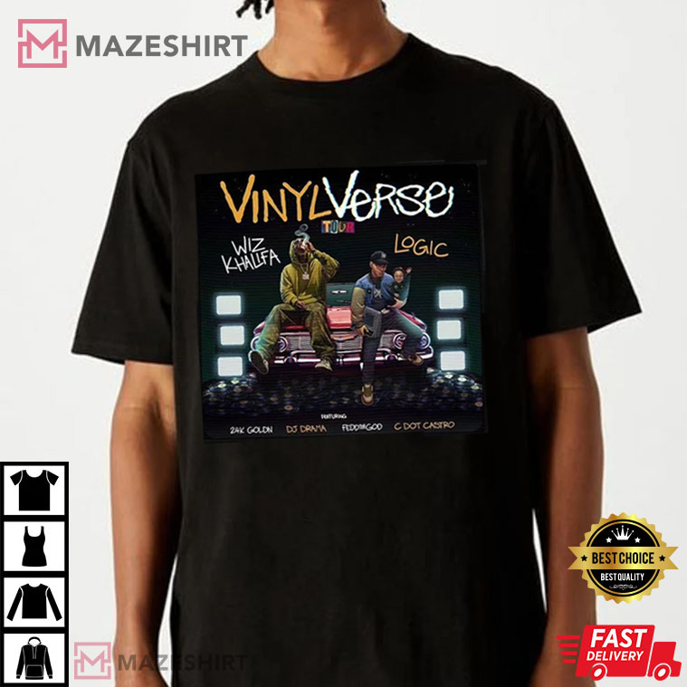 Wiz Khalifa Vinyl Verse Tour 2022 Gift For Fan Shirt