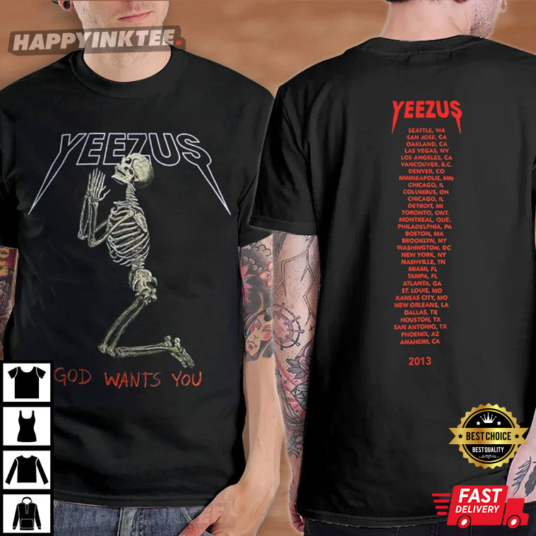 Yeezus Kanye West Tour T-Shirt