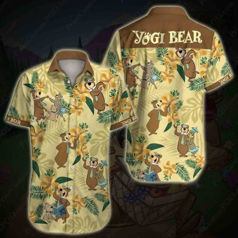 Yogi Bear Hawaiian Shirt