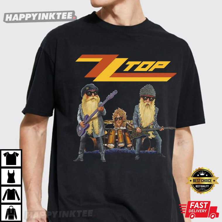 ZZ Top Tour Rock Band 2022 T-Shirt
