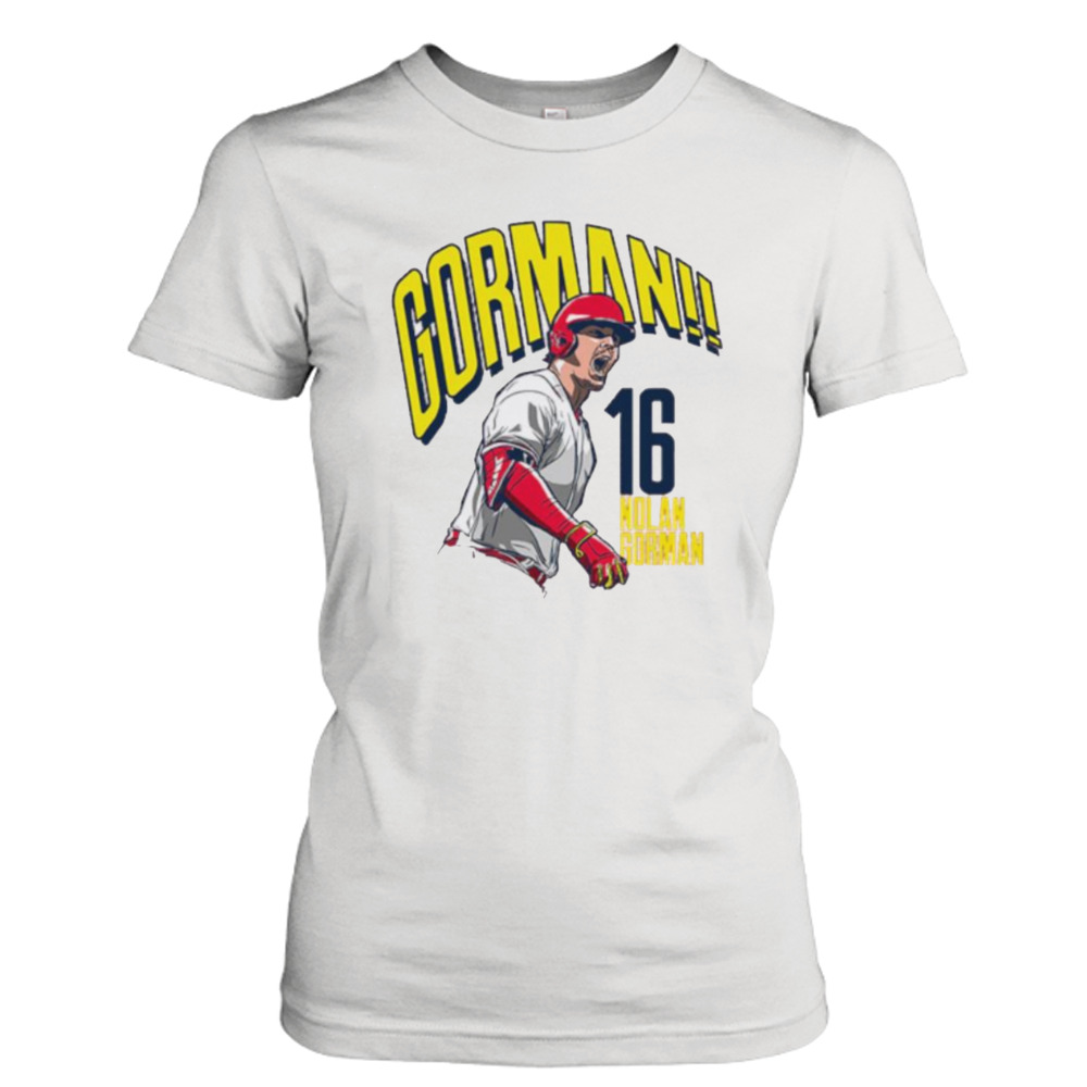 Nolan gorman go-ahead gorman shirt, hoodie, sweater, long sleeve