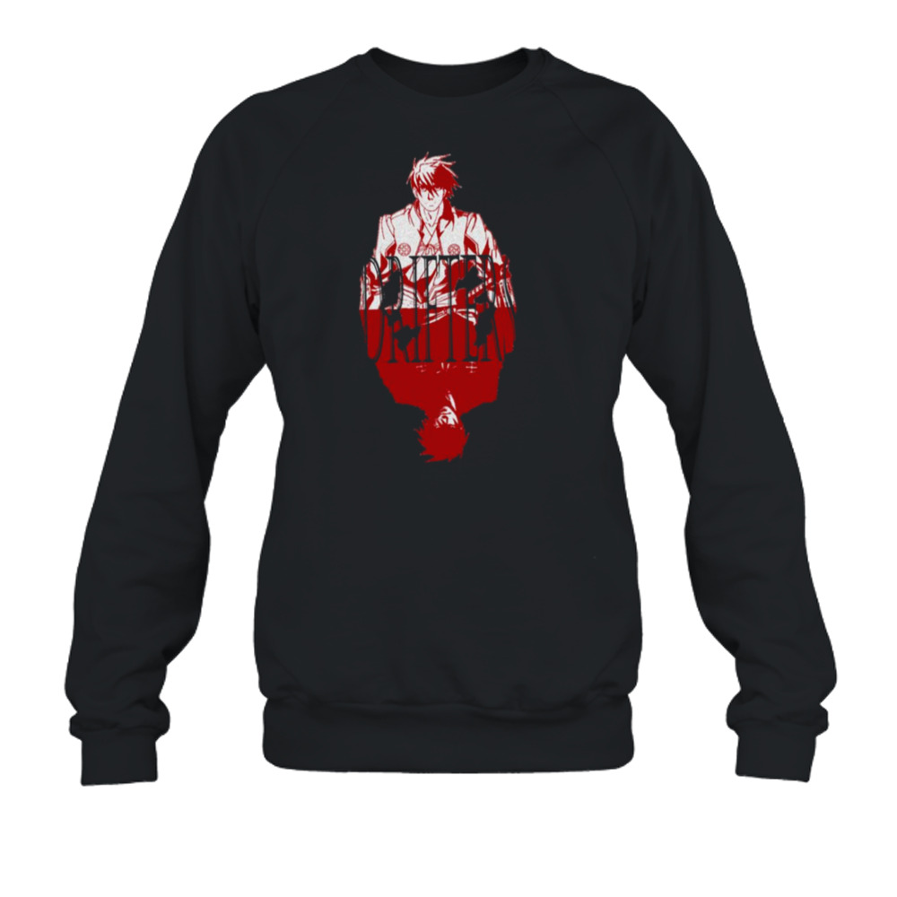 Red Graphic Drifters Design Anime Shirt