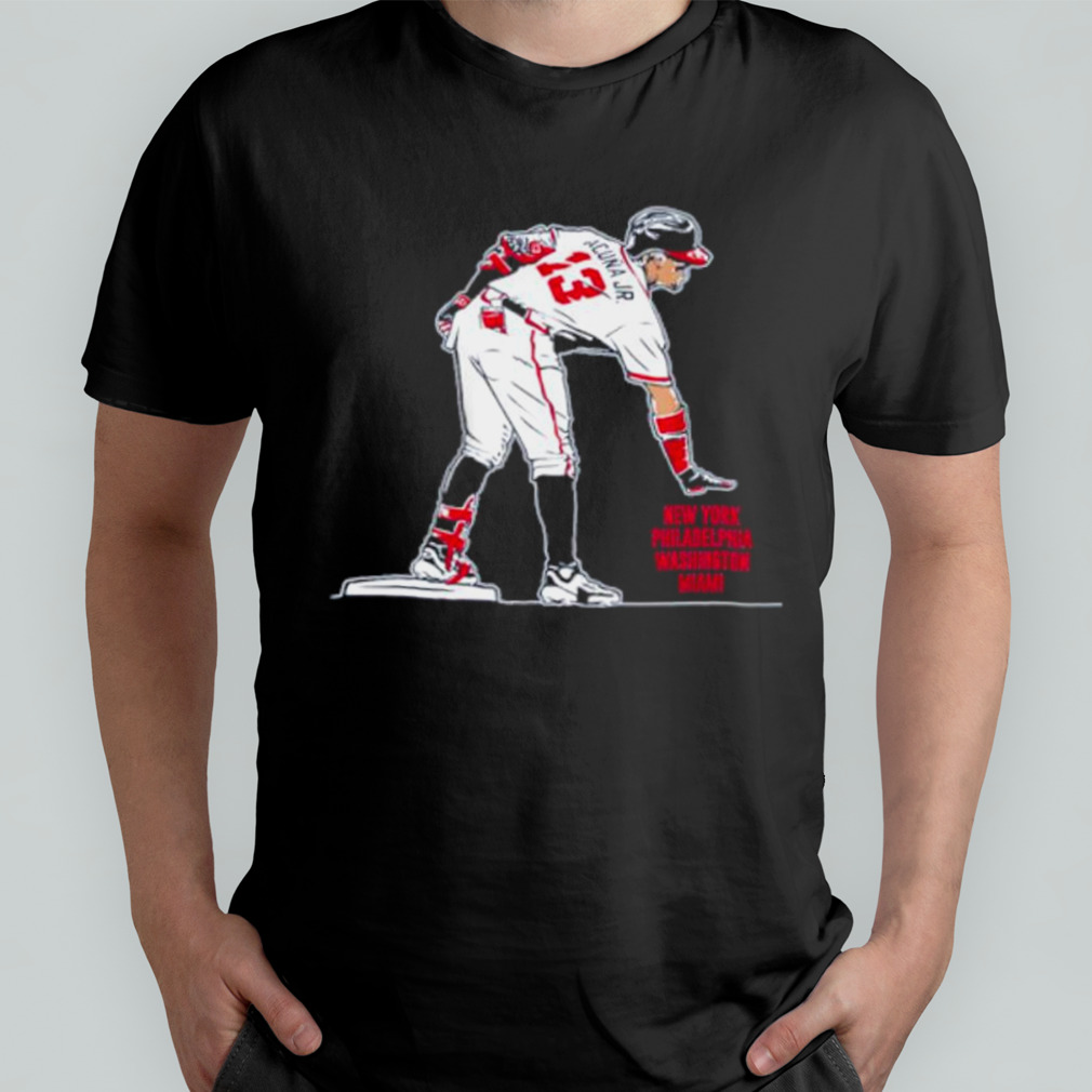 Don't Run on Ronnie Shirt Ronald Acuña Jr. - Atlanta Braves