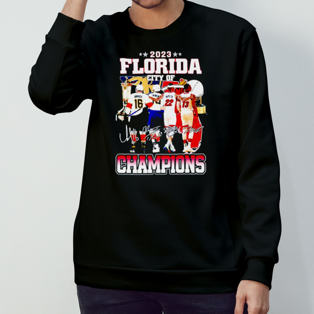 2023 Florida city of champions Miami Heat and Florida Panthers